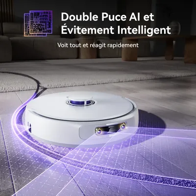Narwal Freo Z Ultra – Aspirateur Robot Laveur – Double Puce IA und Évitement d'obstacles Image