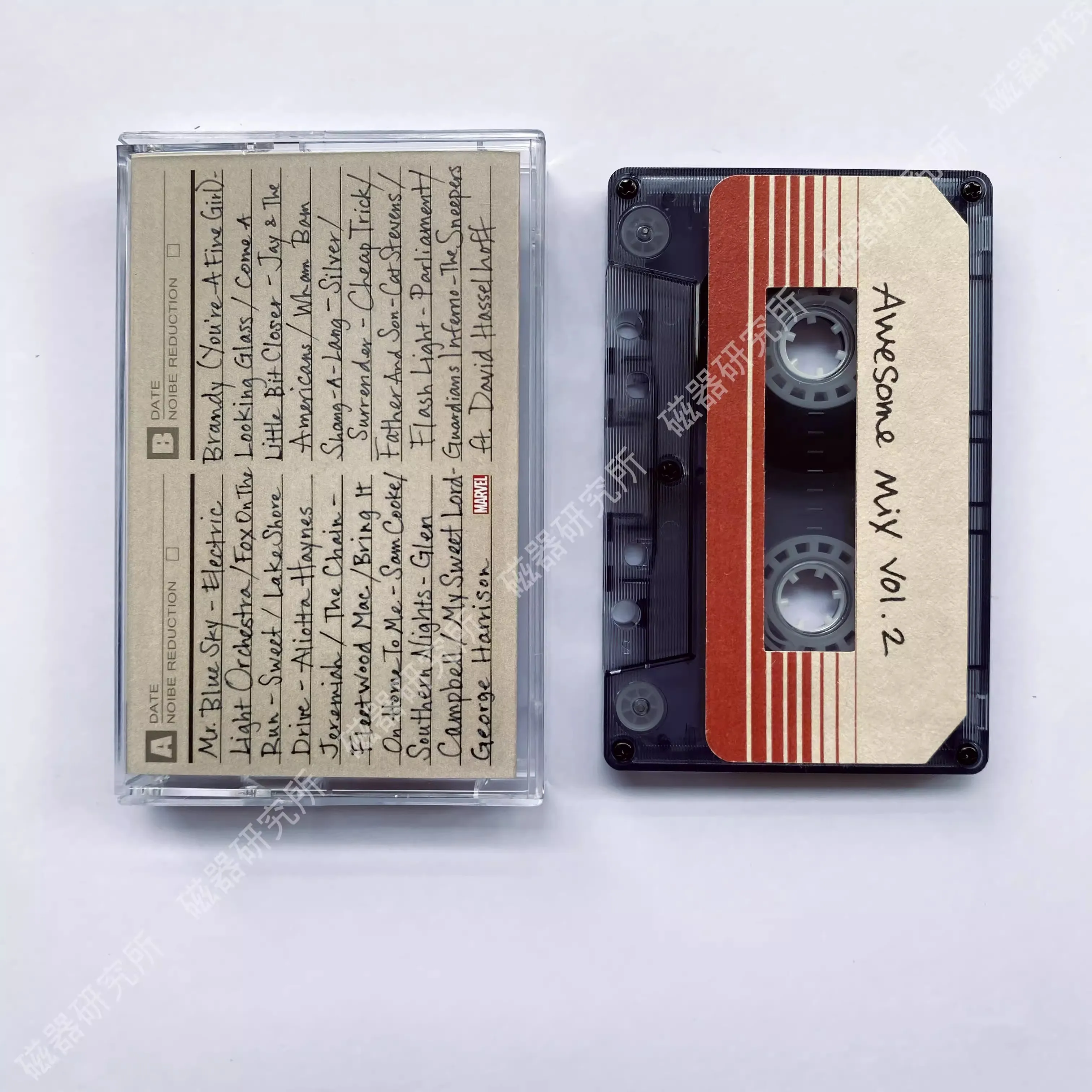 Film Guardians of the Galaxy Vol 2 Tyler Bates Musikband Star-Lord OST Album Kassetten Cosplay Walkman Recorder Soundtrack Box