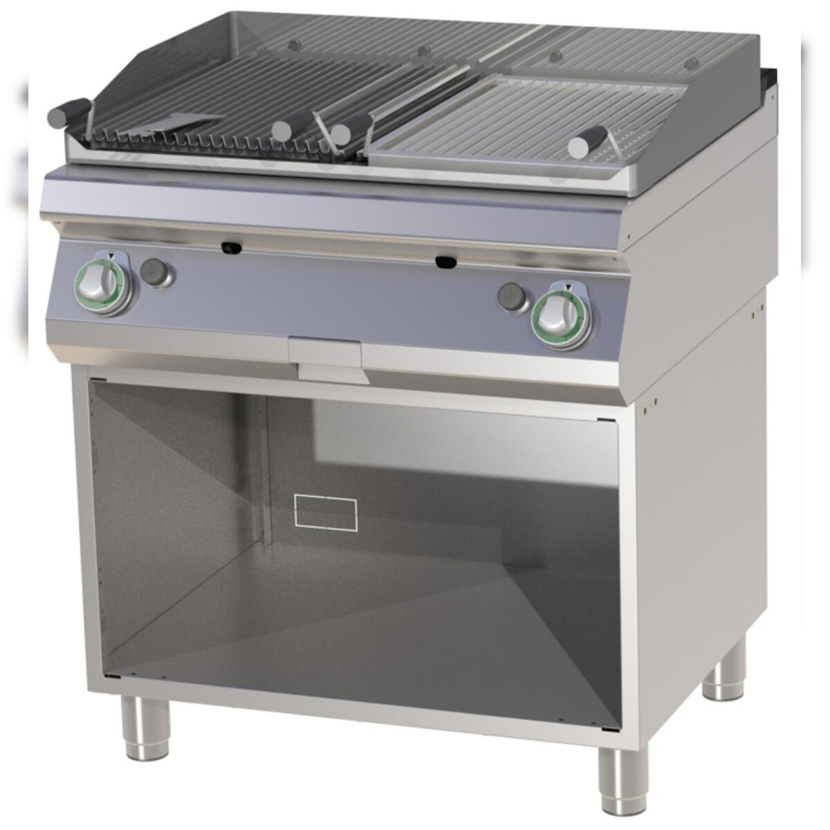RM GASTRO Thermik Serie 700 Gas-Lavasteingrill GL-780G Image