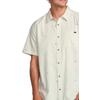 Funktionshemd BILLABONG "Sundays", Herren, Gr. S, US-Größen, braun, 52% Baumwolle, 48% Lyocell, Kurzarm, Hemden