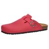 Clog LICO "Pantolette Bioline Clog Soft", Gr. 41, rot, Synthetik, Schuhe