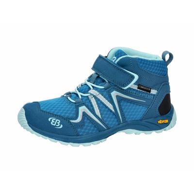 Wanderstiefel BRÜTTING "Outdoorstiefel Rockwall", Gr. 32, blau, Synthetik, Schuhe Image