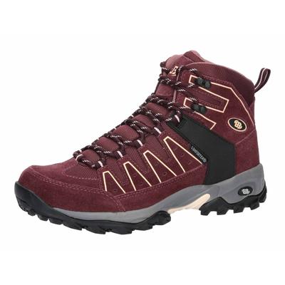 Outdoorschuh BRÜTTING "Outdoorstiefel Mount Pinos High", Gr. 37, rot, Leder, Schuhe Image