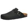 Clog LICO "Pantolette Bioline Clog Soft", Gr. 44, schwarz, Synthetik, Schuhe