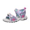 Sandale LICO "Sandale Blacky V", Gr. 32, lila, Synthetik, Schuhe