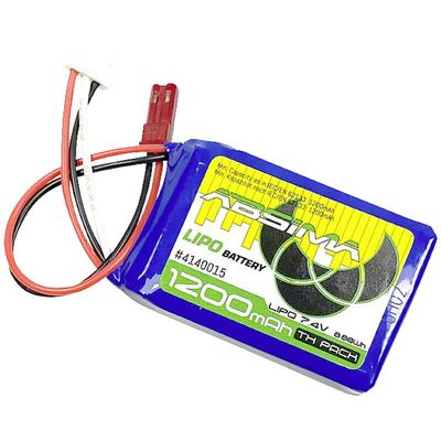 Absima - Modellbau-Akkupack (LiPo) 7.4 v 1200 mAh Zellen-Zahl: 2 Softcase bec Image