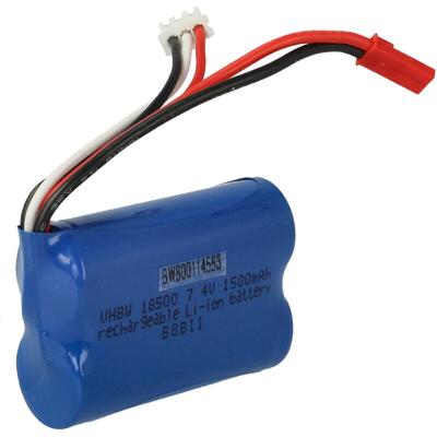 Vhbw - Akku Ersatz für Revell 44091 für Drohne Multicopter Quadrocopter (1500mAh, 7,4V, Li-Ion) Image