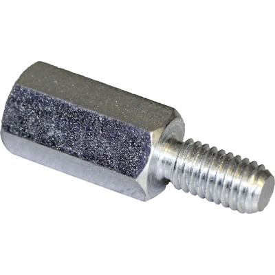 PB Fastener S47040X20 Abstandsbolzen (L) 20 mm M4 x 9 M4 x 8 Stahl verzinkt 10 St. Image
