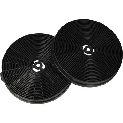 Vhbw - 2x Aktivkohlefilter kompatibel mit Respekta CH44099GISAM Dunstabzugshaube - 17,5 cm Image