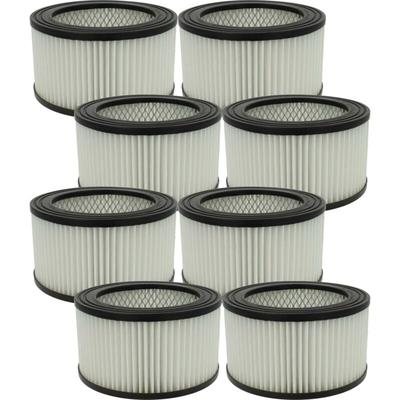 8x Staubsaugerfilter Ersatz für Oxeo 760023 für Aschesauger - HEPA-Filter Schwarz Weiß - Vhbw Image