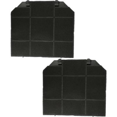 vhbw 2x Aktivkohlefilter kompatibel mit Juno 94249254700 JFA90531X, 94961070700 JDK4530A Image