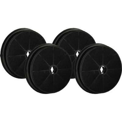 4x Aktivkohlefilter kompatibel mit Rosieres KL190X-2, KIV90XT-2, KS59POE, KS59PE, KS59AOE, KS59AE, Image