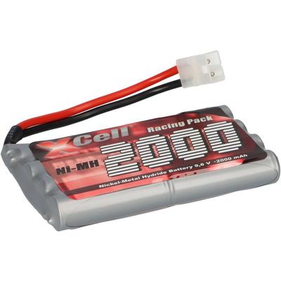 Racing RC-Pack 9,6V 2000mAh L4x2 Tamiya-Stecker Racing Akkupack Image