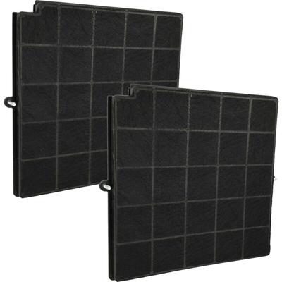 Vhbw - 2x Aktivkohlefilter kompatibel mit Airforce grenada 881535 F37C 60 S4, 881536 F37C 90 S4 Image