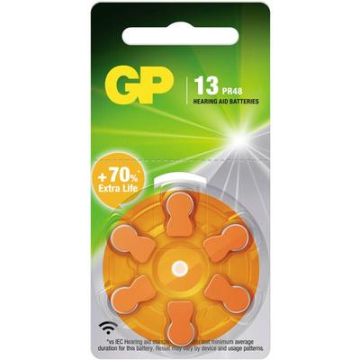 GP - Hörgerätebatterie za 13 1.4 v 6 St. Zink-Luft PR48 Image