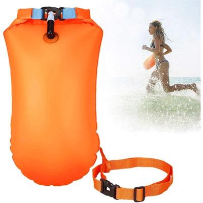 20L Schwimmboje mit wasserdichter Tasche, Triathlon-Rettungsboje wasserdicht, aufblasbar, gut Image