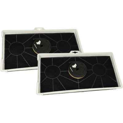 Vhbw - 2x Aktivkohlefilter kompatibel mit Bosch DHL775B/01, DHL755BNL/01, DHL755BL/01, DHL755BAU/03 Image