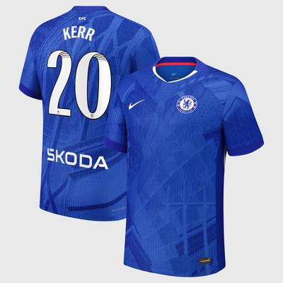 Chelsea WSL Nike Dri-FIT ADV Match Heimtrikot 2025-26 - Kinder mit Aufdruck Kerr 20 Image