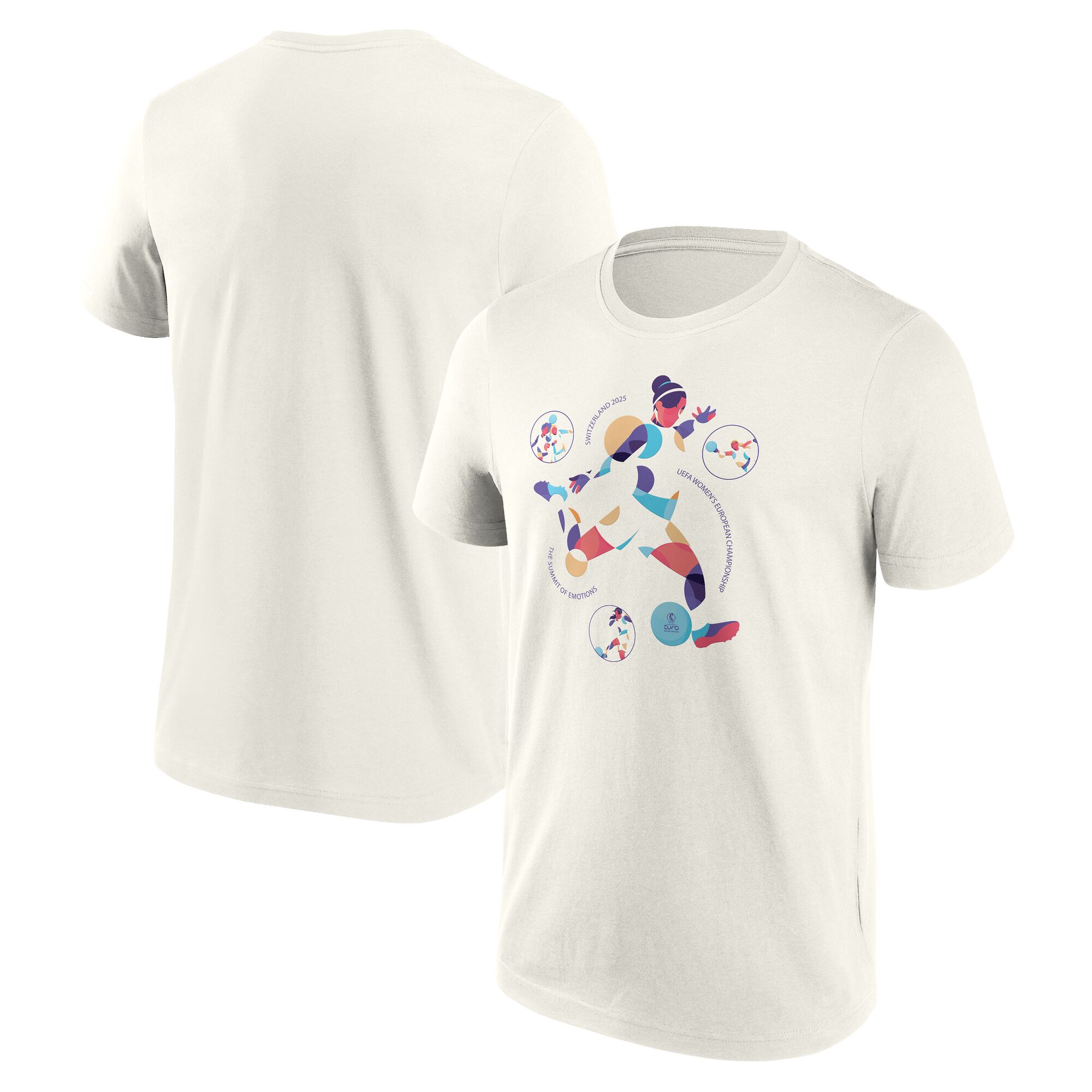 UEFA Hometown Pose Grafik T-Shirt - Off Weiß - Herren Image