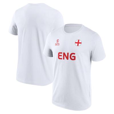 UEFA Euro 25 England Grafik T-Shirt - Weiß - Unisex Image