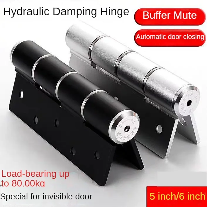 Spezielle Tür Unsichtbare Hydraulische Scharnier Puffer Selbstschließende Tür Näher Scharnier Hardware Zubehör Rebound Holz Tür Scharnier