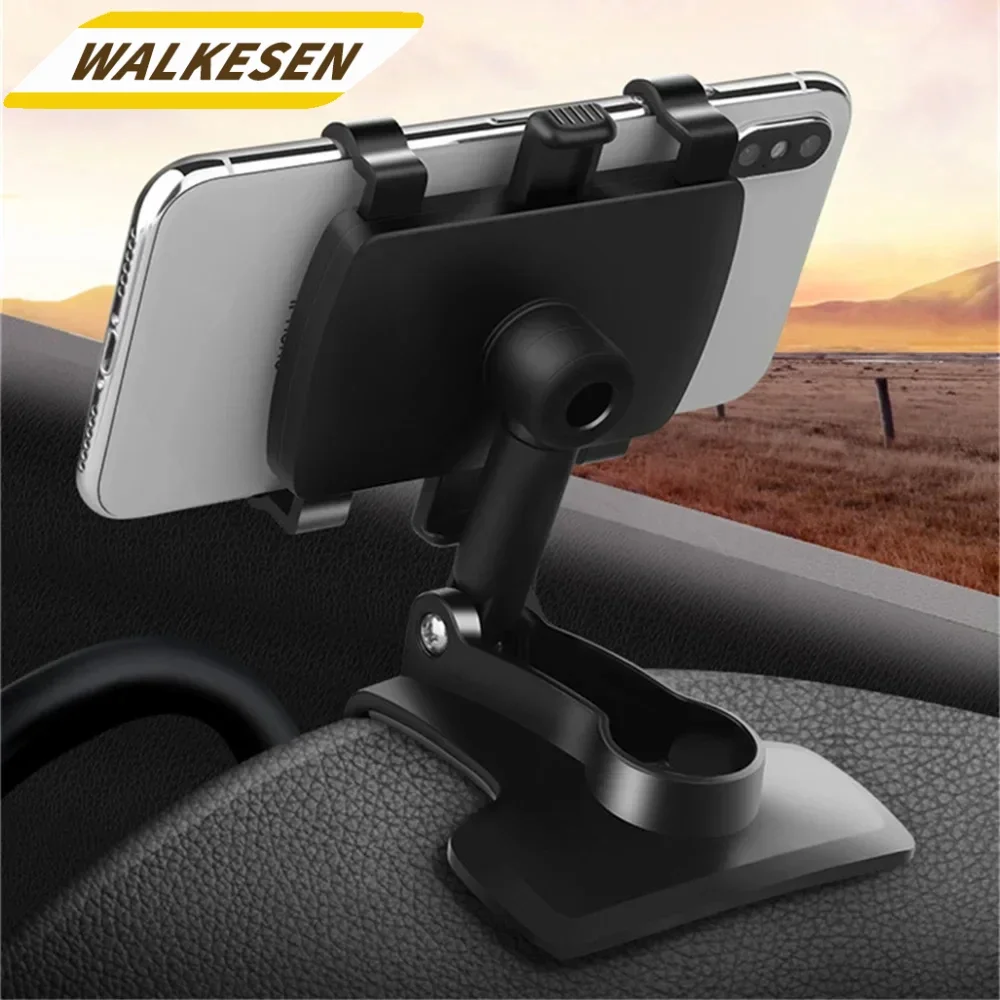 Auto Telefon Halter Universal Ständer Dashboard Auto Clip Halterung GPS Display Halterung Handy Für iPhone Samsung Xiaomi Alle Telefon Image