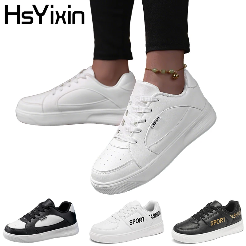 Heiße Damenschuhe Damen Casual Skate Schuhe Damenmode All-Match Four Seasons Weiße Schuhe Casual Sneaker Student Skate Sho