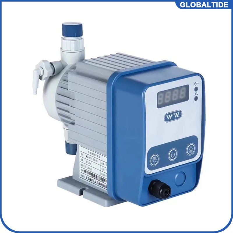 0–70 l/h einstellbare chemische Dosierpumpe für Säure und Chlor, elektronische Dosierpumpe für Schwimmbad Image