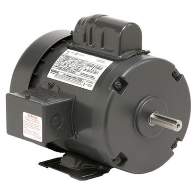 U.S. MOTORS T34C1J Capacitor-Start General Purpose Motor, 3/4 hp HP, 56 Frame,