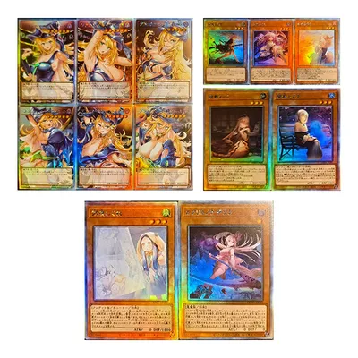 Japanischer Anime Yu-Gi-Oh! Black Magician Girl Haunted Mansion Karteikarten Sammelkarten Image