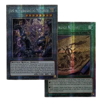 Yu-Gi-Oh! Sammlung DIY Proxy Karten Nicht-Original Ame no Murakumo no Mitsurugi Mitsurugi Ritual Image