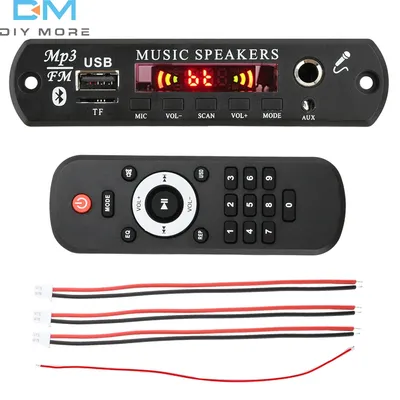 12V Bluetooth 5,3 MP3/WAV/FLAC/APE Decoder Board 30W + 30W Auto Audio USB TF FM Radio Modul MP3 Bluetooth Musik Player