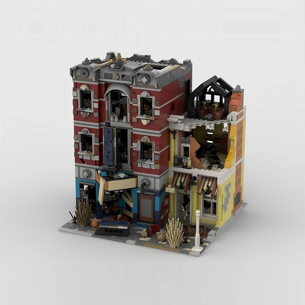 10312 Apokalypse Jazz Club Modular MOC Kreative Street View Modell Bausteine Architektur Bildung Montage Modell Spielzeug Geschenk Image