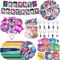Trolle Ballon Thema Geburtstag Party Dekorationen Einweg Tischdecken Aufkleber Schlüsselanhänger Geschirr Kuchen für Kinder Party Supplies