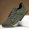 Neue Herren-Sneaker mit weitem Barfuß-Canvas-Sneaker 20225, modische flache Schuhe, weiche Null-Tropfen-Sohle, breitere Zehen, leichte Mode-Sneaker, große Größe 48