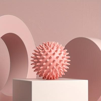 TEMU Fascia Massage Ball For Muscle , Yoga And Fitness, Suitable For Massaging Feet, Thighs, Shoulders, Neck, And - Features A Soft Texture And A Colorful Design. Image