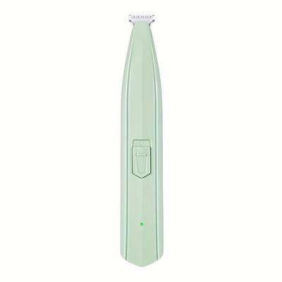 TEMU 1 Dog Grooming Clipper With Wide Blade, Cordless Rechargeable Pet Trimmer For Electric Precision Shaving Of Hair Around Eyes, Face, Ears, And Paws For Small Pets Image