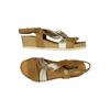 Mephisto Damen Sandale, Gr. 38, beige, Leder
