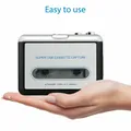Lettore di cassette USB portatile Convertitore da nastro a MP3 Adattatore di acquisizione Lettore
