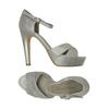 Kennel & Schmenger Damen Sandale, Gr. 2.5, grau, Leder
