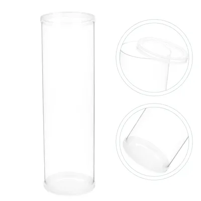 Transparent Auto Feeder Shuttlecock Tube Large Capacity Badminton Accessories Racquet Sports Equipment Cylinder Box Birdie Ball