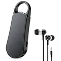Vandlion V56 Mini Dittafono Registratore vocale digitale Dispositivo di registrazione 192kbps Clip Lettore MP3 Unità USB Registrazione a lunga durata della batteria