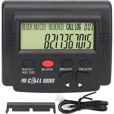 Call Blocker Caller Id Box Call Blocking Device Phone Blocker Call Blocker with Lcd Display Call