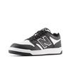 Sneaker NEW BALANCE "480", Gr. 47,5, schwarz-weiß (weiß, schwarz), Leder, sportlich, Schuhe