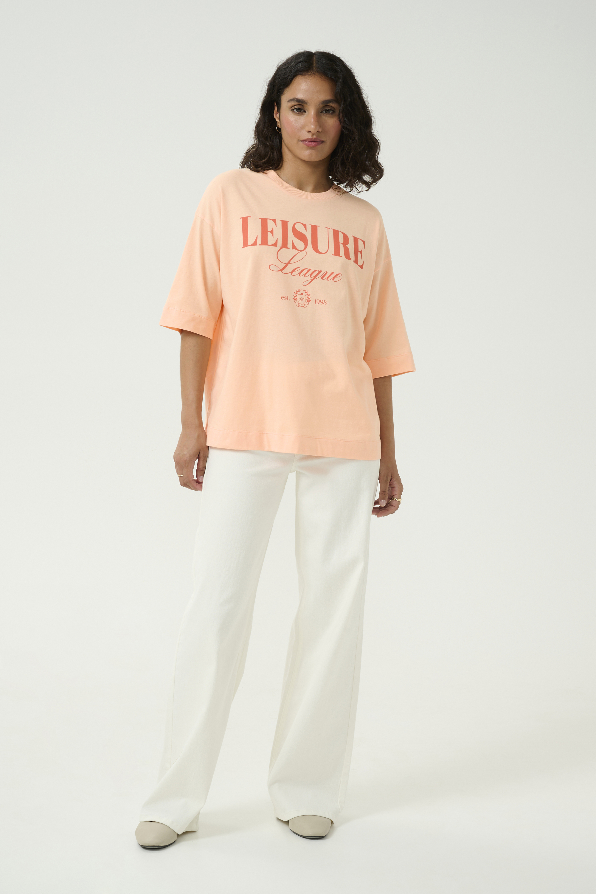 T-shirt Loose fit Peach Image