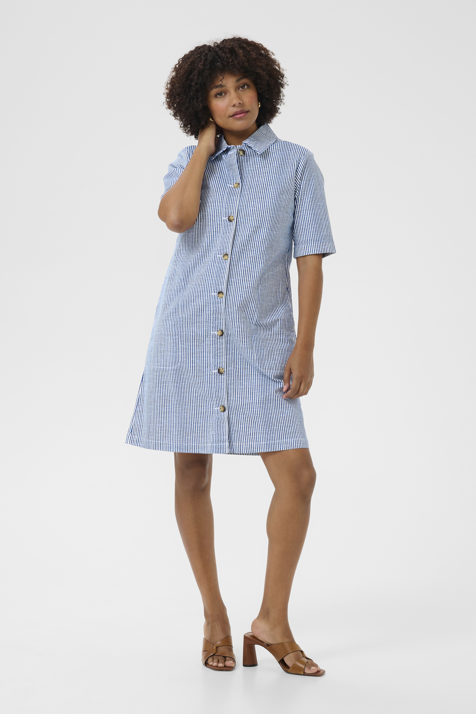 Kleid Feminine Blue Milkboy blue white Image