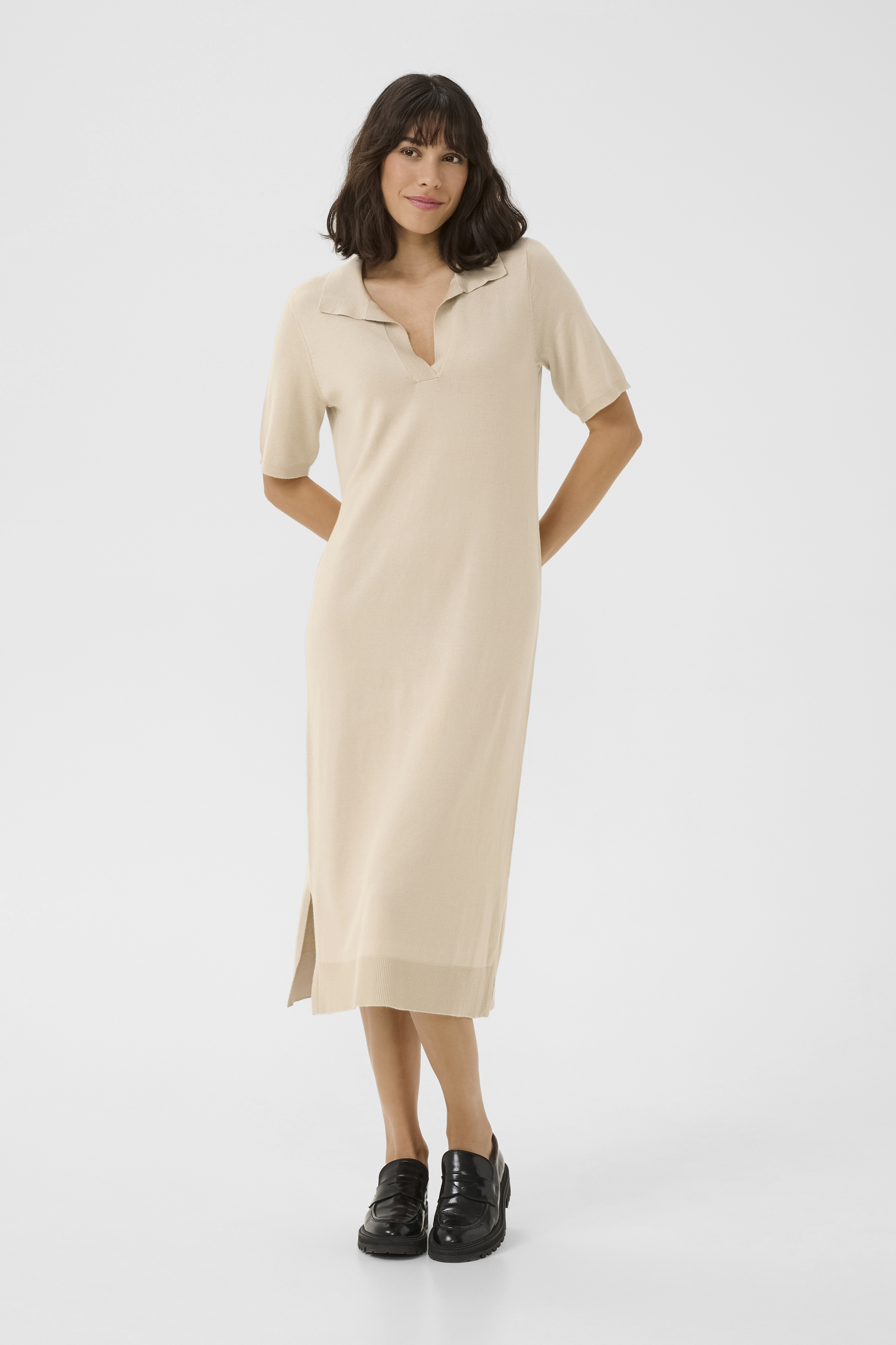 Kleid Casual fit beige M