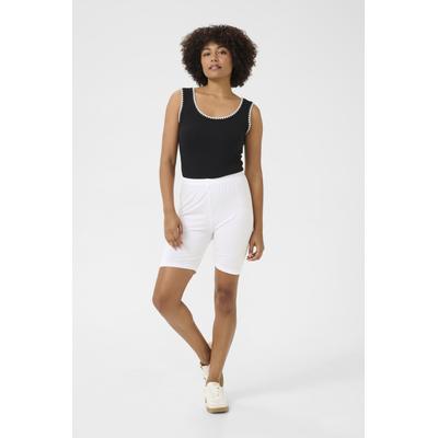 Schlank geschnittene Leggings white Image