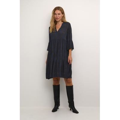 Kleid A-shape brown navy Image