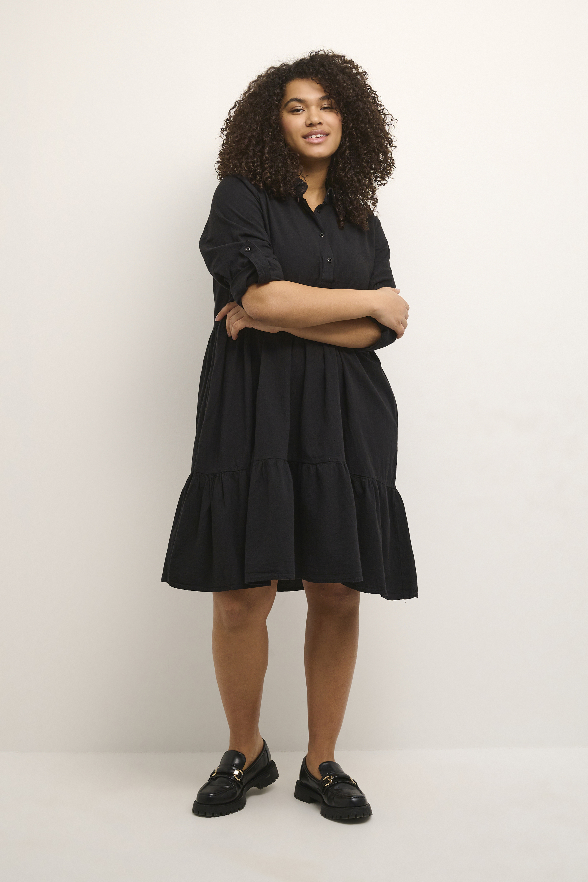 Kleid Regular fit black Image